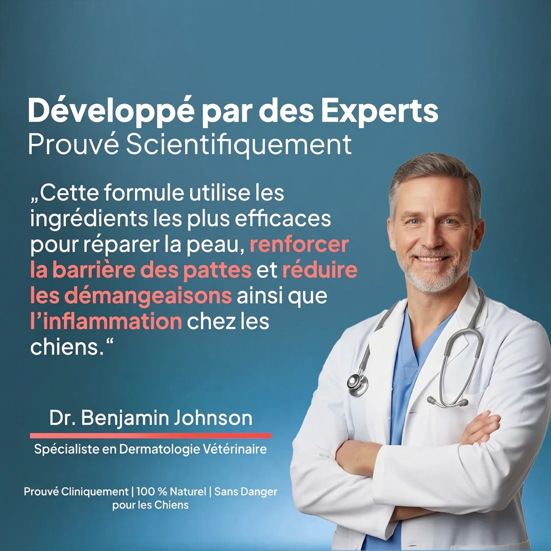 DermaPaws – Gouttes anti-démangeaisons recommandées par les vétérinaires